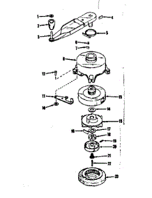 Ratchet Self Starter No. 30067 parts for Craftsman Lawn & Garden Engine 143102131 from AppliancePartsPros.com