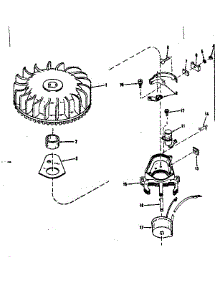 Magneto (Wico Fw-2640) parts for Craftsman Lawn & Garden Engine 143102140 from AppliancePartsPros.com