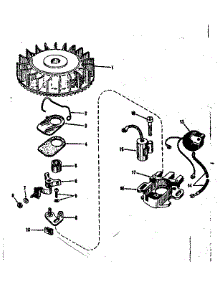 Magneto (Phelon F-3220-M3) parts for Craftsman Lawn & Garden Engine 143102140 from AppliancePartsPros.com