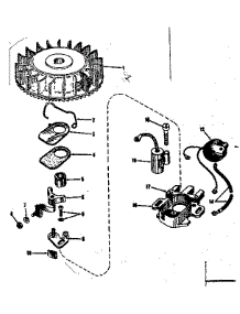 Magneto (Phelon F-3220-M3) parts for Craftsman Lawn & Garden Engine 143102150 from AppliancePartsPros.com