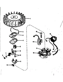 Magneto (Phelon F.3220-M3) parts for Craftsman Lawn & Garden Engine 143102160 from AppliancePartsPros.com