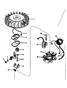 Magneto (Phelon F-3220-M3) parts for Craftsman Lawn & Garden Engine 143102172 from AppliancePartsPros.com