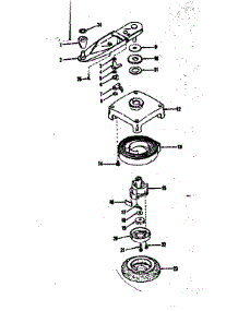 Self Starter No. 29362 parts for Craftsman Lawn & Garden Engine 143102190 from AppliancePartsPros.com