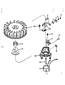 Magneto (Wico Fw-2640) parts for Craftsman Lawn & Garden Engine 143102191 from AppliancePartsPros.com