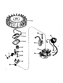 Magneto (Phelon F-3220M3) parts for Craftsman Lawn & Garden Engine 143102191 from AppliancePartsPros.com
