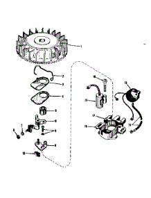 Magneto (Phelon F-3220M3) parts for Craftsman Lawn & Garden Engine 143102201 from AppliancePartsPros.com
