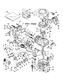 Basic Engine parts for Craftsman Lawn & Garden Engine 143102202 from AppliancePartsPros.com
