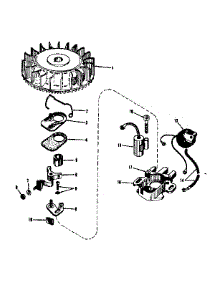 Magneto (Phelon F-3220-M3) parts for Craftsman Lawn & Garden Engine 143102210 from AppliancePartsPros.com