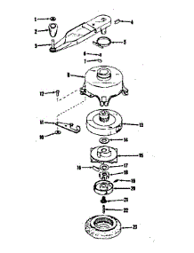Ratchet Self Starter No.30067 parts for Craftsman Lawn & Garden Engine 143102231 from AppliancePartsPros.com