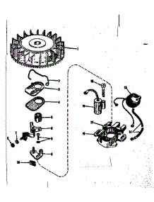 Magneto (Phelon F-3220-M3) parts for Craftsman Lawn & Garden Engine 143102240 from AppliancePartsPros.com
