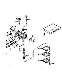Carburetor No.29928 parts for Craftsman Lawn & Garden Engine 143102242 from AppliancePartsPros.com