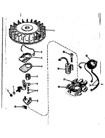 Magneto No. 30362 (Phelon F-3220-M3) parts for Craftsman Lawn & Garden Engine 143102311 from AppliancePartsPros.com