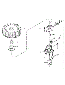 Magneto (Wico Fw-2617) parts for Craftsman Lawn & Garden Engine 14310300 from AppliancePartsPros.com