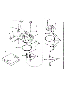 Carburetor No. 29163 (Lmg-132) parts for Craftsman Lawn & Garden Engine 14310301 from AppliancePartsPros.com