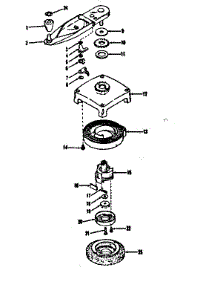 Self Starter No.29295 parts for Craftsman Lawn & Garden Engine 143103011 from AppliancePartsPros.com