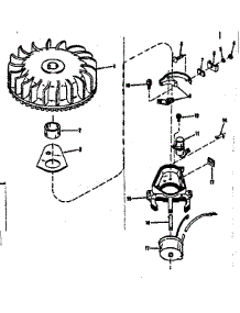 Magneto (Wico Fw-2640) parts for Craftsman Lawn & Garden Engine 143103051 from AppliancePartsPros.com