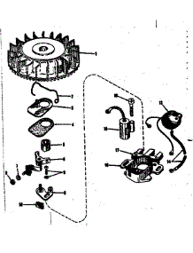Magneto (Phelon F-3220-M3) parts for Craftsman Lawn & Garden Engine 143103052 from AppliancePartsPros.com