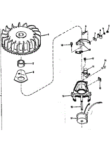 Magneto (Wico Fw-2640) parts for Craftsman Lawn & Garden Engine 143103061 from AppliancePartsPros.com