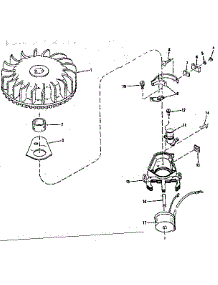 Magneto (Wico Fw-2640) parts for Craftsman Lawn & Garden Engine 143104010 from AppliancePartsPros.com