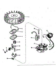 Magneto (Phelon F-3220-H2) parts for Craftsman Lawn & Garden Engine 143104011 from AppliancePartsPros.com