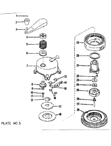 Ratchet Self Starter No. 30309 parts for Craftsman Lawn & Garden Engine 143104011 from AppliancePartsPros.com
