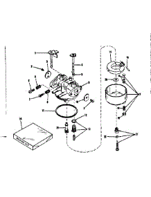 Carburetor No. 29237 (Lmg-134) parts for Craftsman Lawn & Garden Engine 143104041 from AppliancePartsPros.com