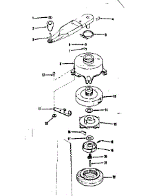 Ratchet Self Starter No.30067 parts for Craftsman Lawn & Garden Engine 143104041 from AppliancePartsPros.com