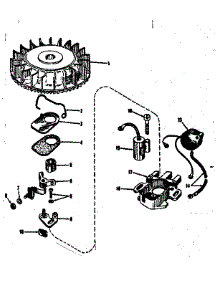 Magneto (Phelon F-3220-M3) parts for Craftsman Lawn & Garden Engine 143104060 from AppliancePartsPros.com