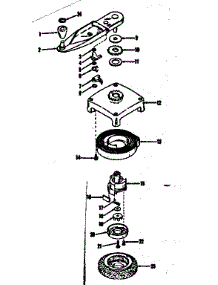 Self Starter No. 29491 parts for Craftsman Lawn & Garden Engine 143104060 from AppliancePartsPros.com