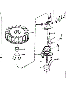 Magneto (Wico Fw-2640) parts for Craftsman Lawn & Garden Engine 143104090 from AppliancePartsPros.com