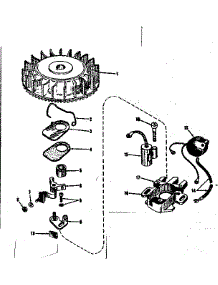 Magneto (Phelon F-3220-M3) parts for Craftsman Lawn & Garden Engine 143104090 from AppliancePartsPros.com