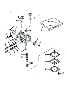 Carburetor No.30119 parts for Craftsman Lawn & Garden Engine 143104090 from AppliancePartsPros.com