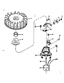 Magneto (Wico Fw-2640) parts for Craftsman Lawn & Garden Engine 143104100 from AppliancePartsPros.com