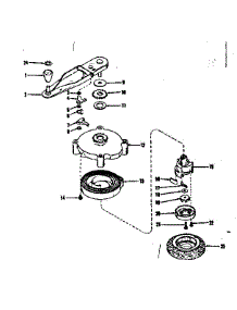 Self Starter No.29249 parts for Craftsman Lawn & Garden Engine 143104111 from AppliancePartsPros.com
