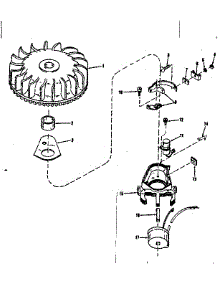 No. 29959 Magneto (Wico Fw-2640) parts for Craftsman Lawn & Garden Engine 143104121 from AppliancePartsPros.com