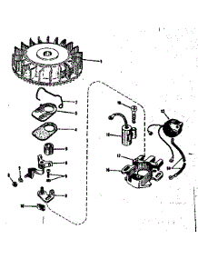 Magneto (Phelon F-3220-M3) parts for Craftsman Lawn & Garden Engine 143104121 from AppliancePartsPros.com