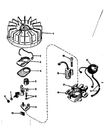 Magneto (Phelon F-4220-H) parts for Craftsman Lawn & Garden Engine 143105011 from AppliancePartsPros.com
