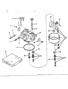 Carburetor No. 29993 (Lmg-154) parts for Craftsman Lawn & Garden Engine 143105021 from AppliancePartsPros.com