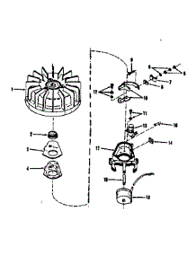 Magneto (Wico Fw-2682) parts for Craftsman Lawn & Garden Engine 143105040 from AppliancePartsPros.com