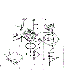 Carburetor No. 29993 parts for Craftsman Lawn & Garden Engine 143105040 from AppliancePartsPros.com