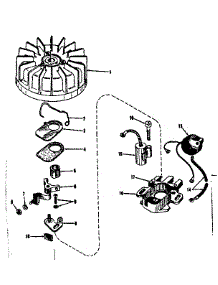 Magneto (Phelon F-4220-H) parts for Craftsman Lawn & Garden Engine 143105041 from AppliancePartsPros.com