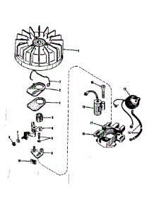 Magneto (Phelon F-4220-H) parts for Craftsman Lawn & Garden Engine 143105051 from AppliancePartsPros.com