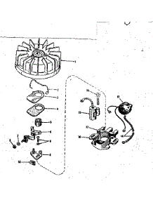 Magneto (Phelon F-4220-H) parts for Craftsman Lawn & Garden Engine 143105060 from AppliancePartsPros.com