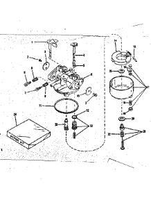 Carburetor No. 29993 (Lmg-154) parts for Craftsman Lawn & Garden Engine 143105061 from AppliancePartsPros.com