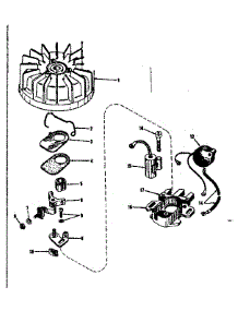 Magneto (Phelon F-4220-H) parts for Craftsman Lawn & Garden Engine 143105071 from AppliancePartsPros.com