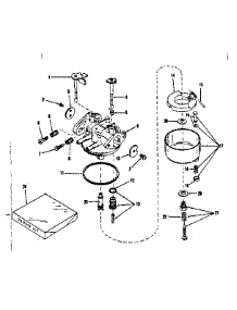 Carburetor No. 29993 (Lmg-154) parts for Craftsman Lawn & Garden Engine 143105091 from AppliancePartsPros.com