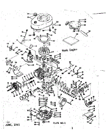 Basic Engine parts for Craftsman Lawn & Garden Engine 143105110 from AppliancePartsPros.com