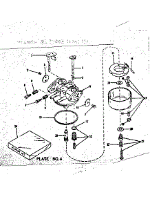 Carburetor No. 29993 (Lmg-154) parts for Craftsman Lawn & Garden Engine 143105110 from AppliancePartsPros.com
