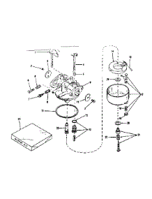 Carburetor No. 29993 (Lmg-154) parts for Craftsman Lawn & Garden Engine 143105121 from AppliancePartsPros.com