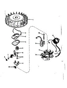Magneto (Phelon F-3220-G) parts for Craftsman Lawn & Garden Engine 143106030 from AppliancePartsPros.com